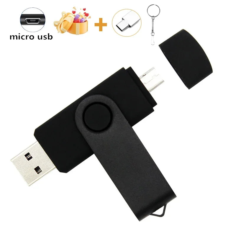 JASTER OTG 2-in-1 USB-Flash-Laufwerk 128 GB