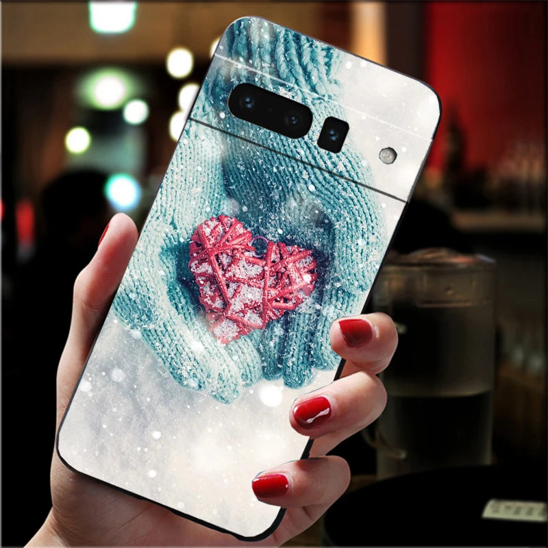 Winter TPU Hülle für Google Pixel 8, 9 & 10 Serie