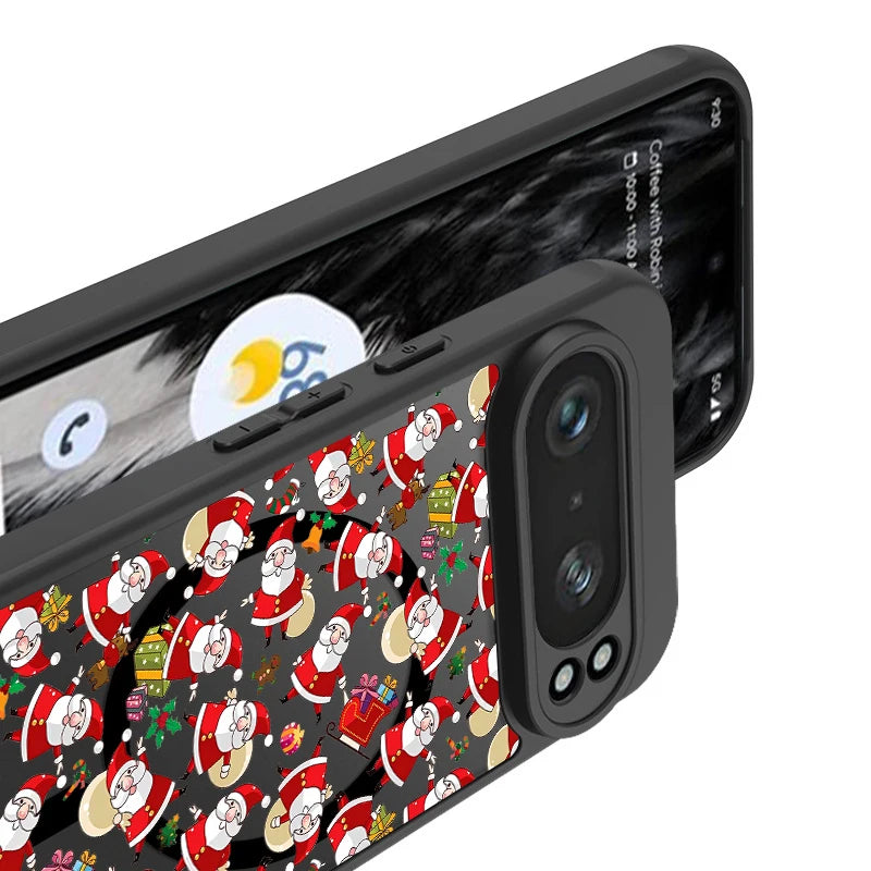 Weihnachtliche Rentier-Handyhülle mit Magnet für Google Pixel 10, 9 und 8