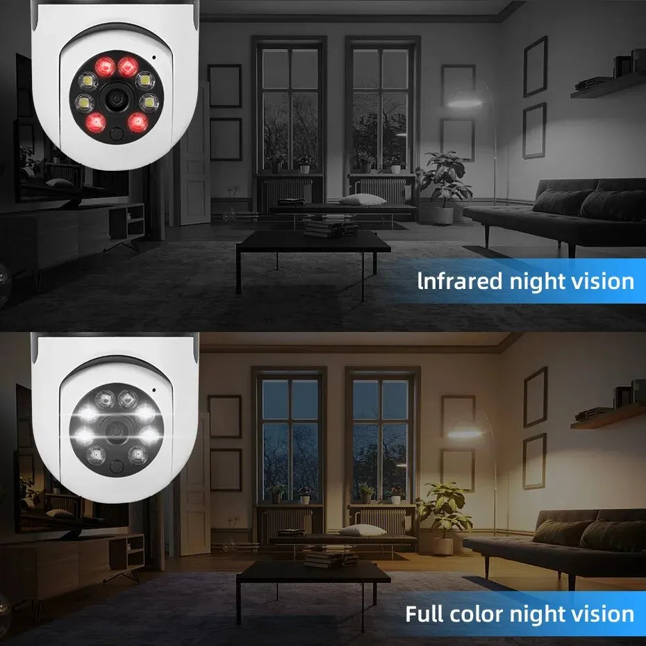 E27 Glühbirne IP Kamera mit Zoom