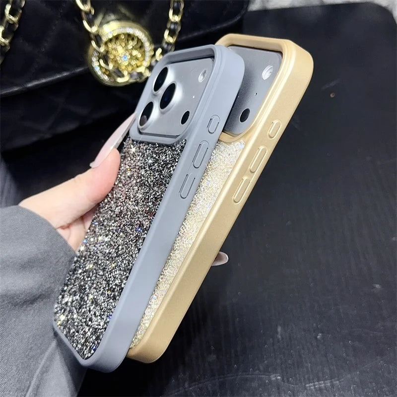 Glitzernde Luxus-Hülle für iPhone 17 Serie