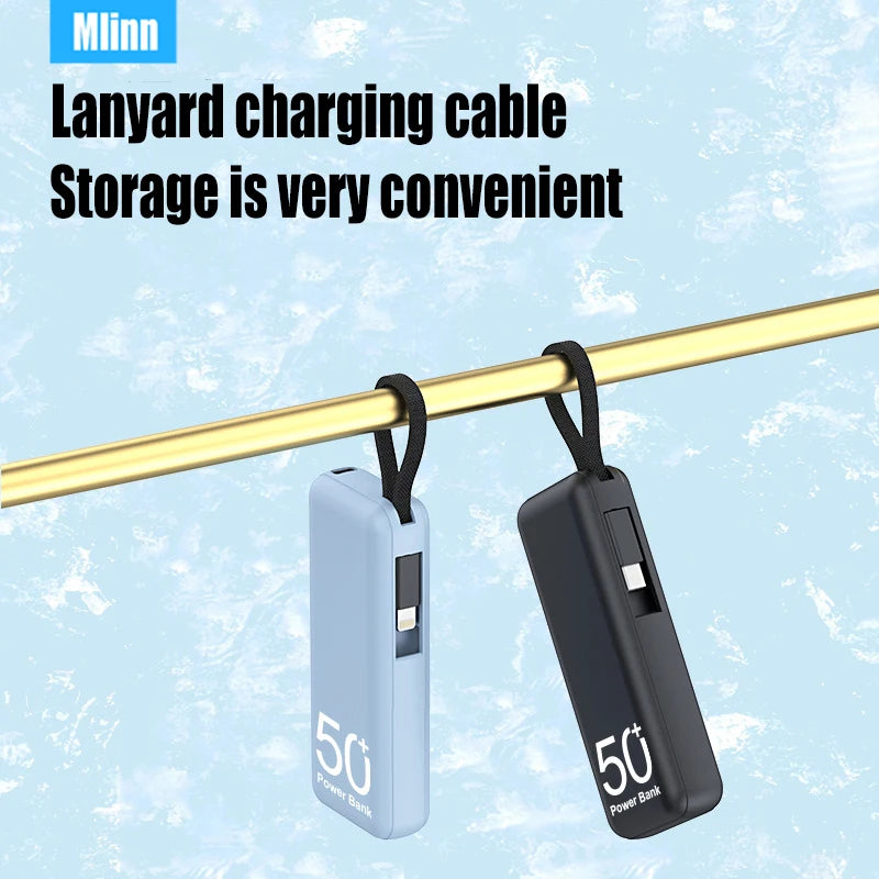 5000mAh Tragbare Powerbank mit Kabel