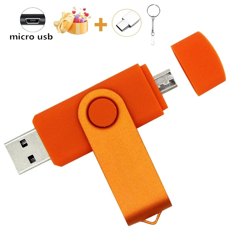 JASTER OTG 2-in-1 USB-Flash-Laufwerk 128 GB