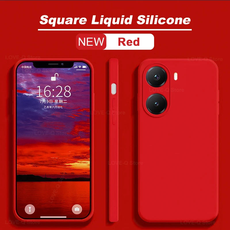 Poco X7 Pro Silikon Stoßfeste Hülle