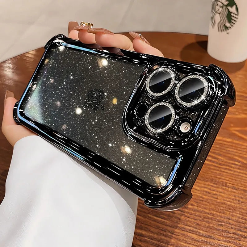 Luxus Glitzer Hülle für iPhone 17 Pro Max TPU
