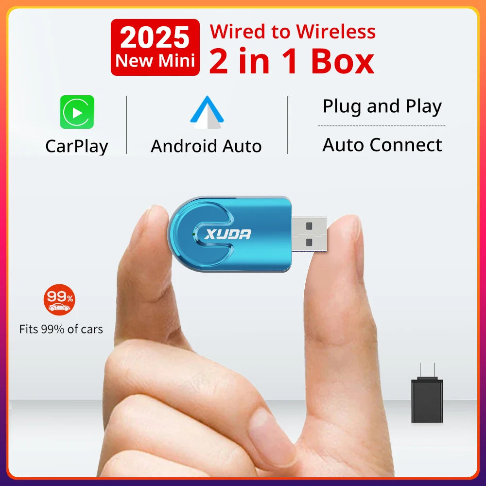 Kabelloser CarPlay & Android Auto Adapter