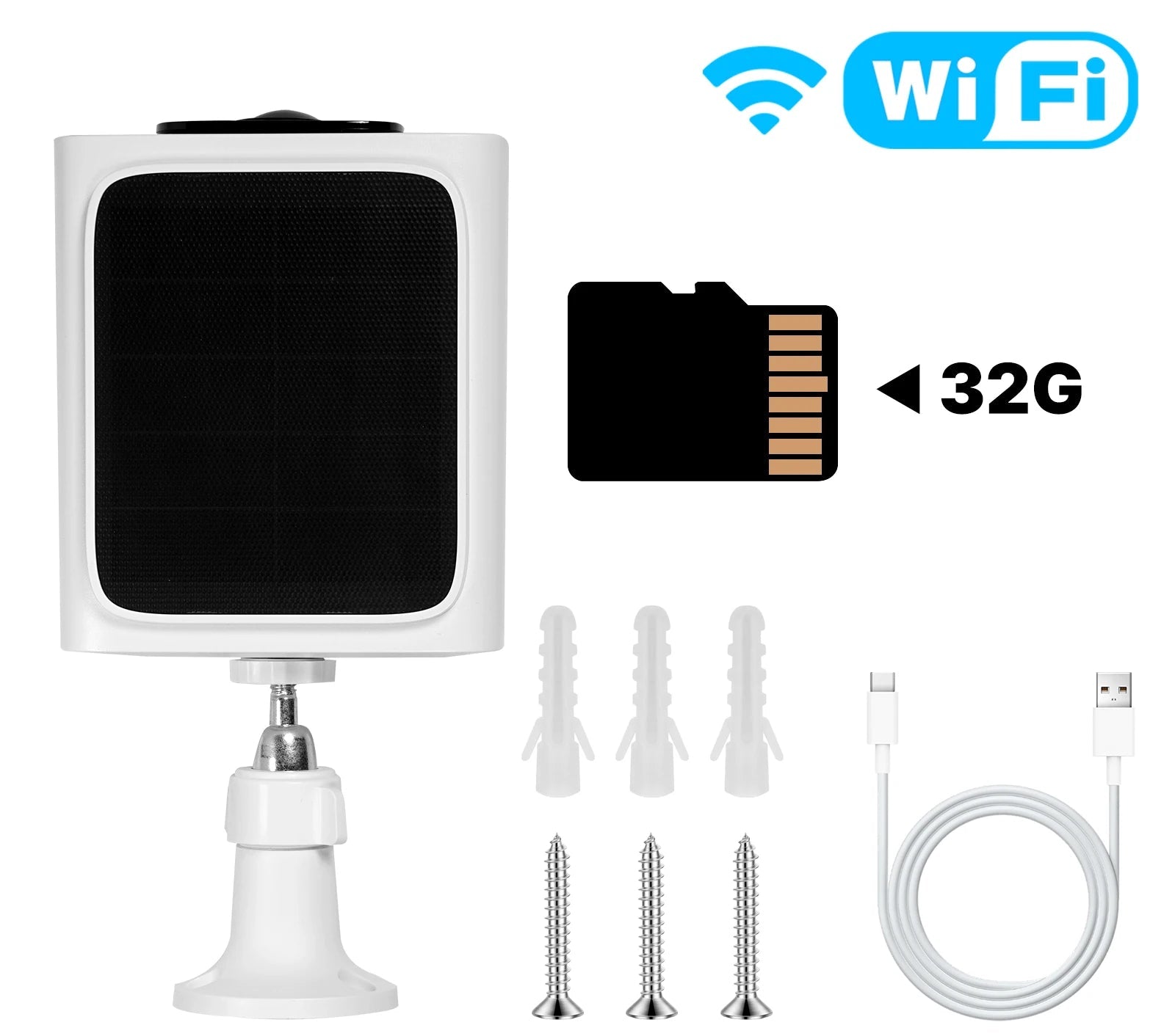 Intelligente Solar-WLAN Kamera mit Alexa & Google