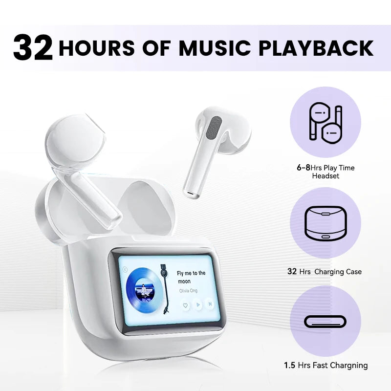 W12 Bluetooth ANC Mini-Ohrhörer TWS
