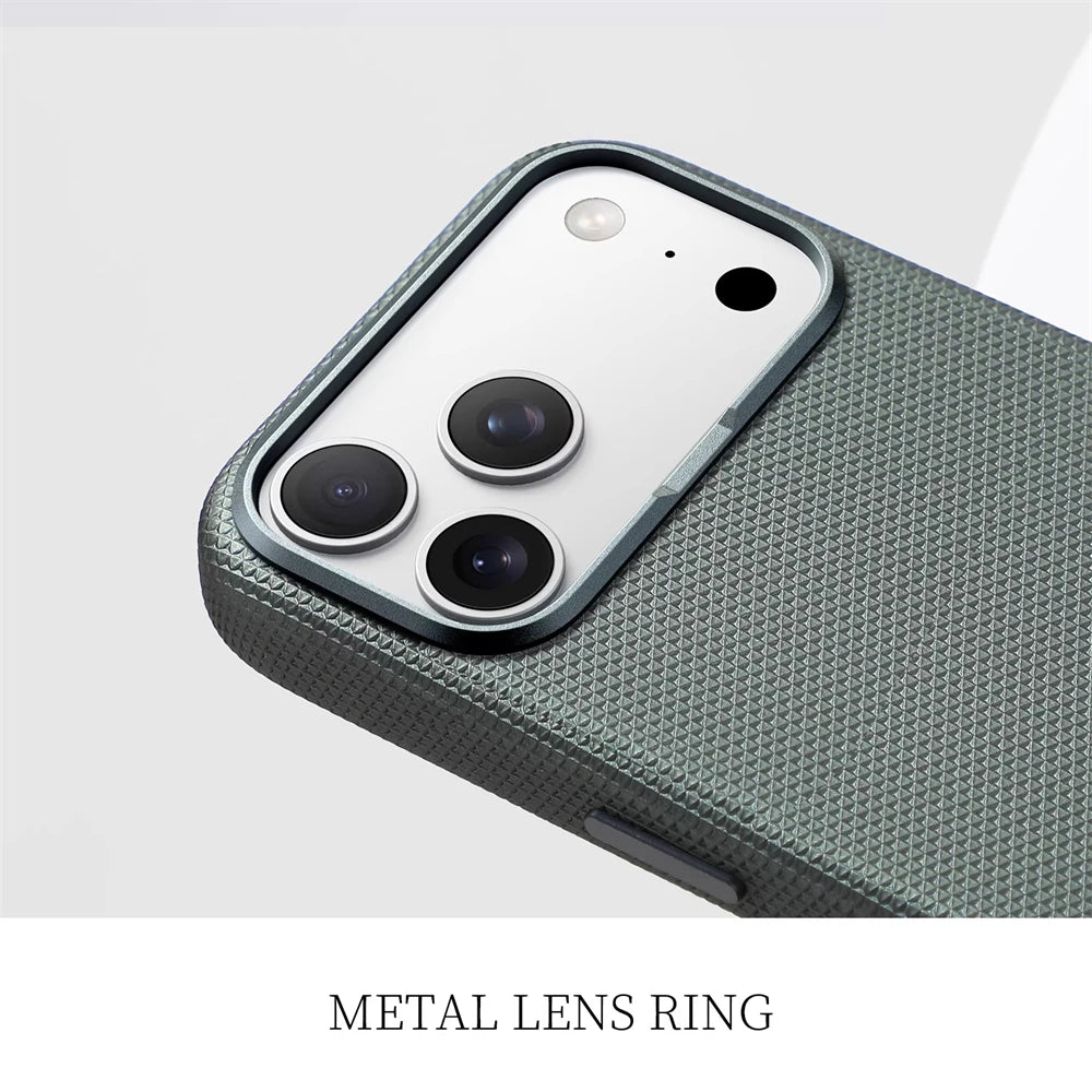 Luxus Lederhülle mit MagSafe für iPhone 17 Pro Max