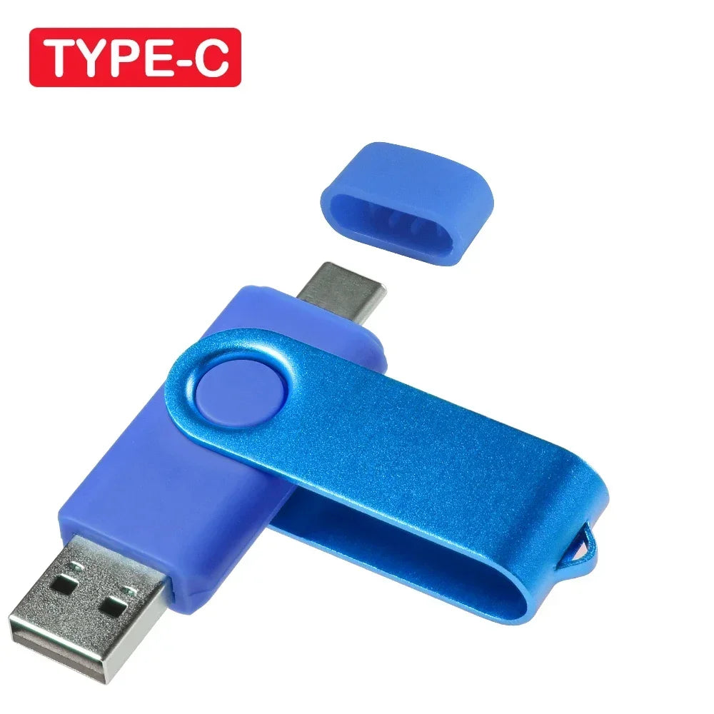 Typ-C USB-Flash-Laufwerk 128 GB Rot