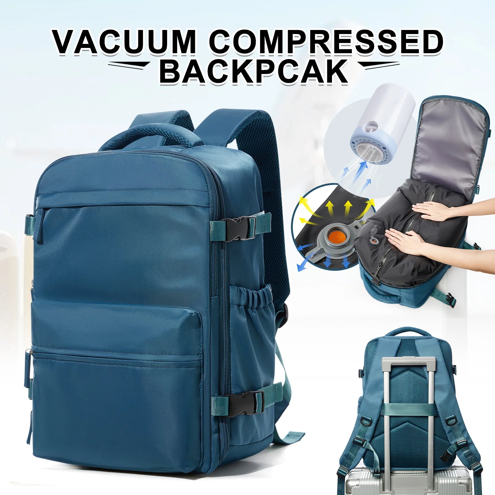 Modischer Laptop- & Reiserucksack