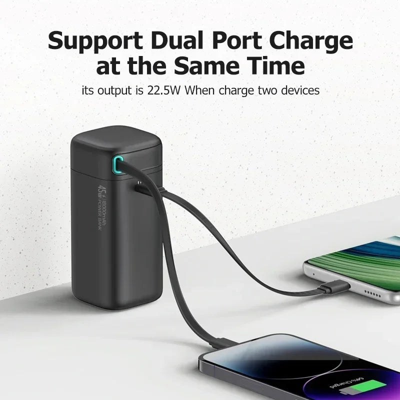 Magnetische 18000mAh 45W PD Powerbank