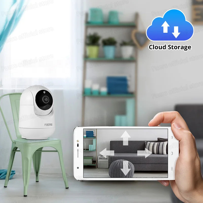 4K WLAN Haustierkamera mit App & Nachtsichtfunktion