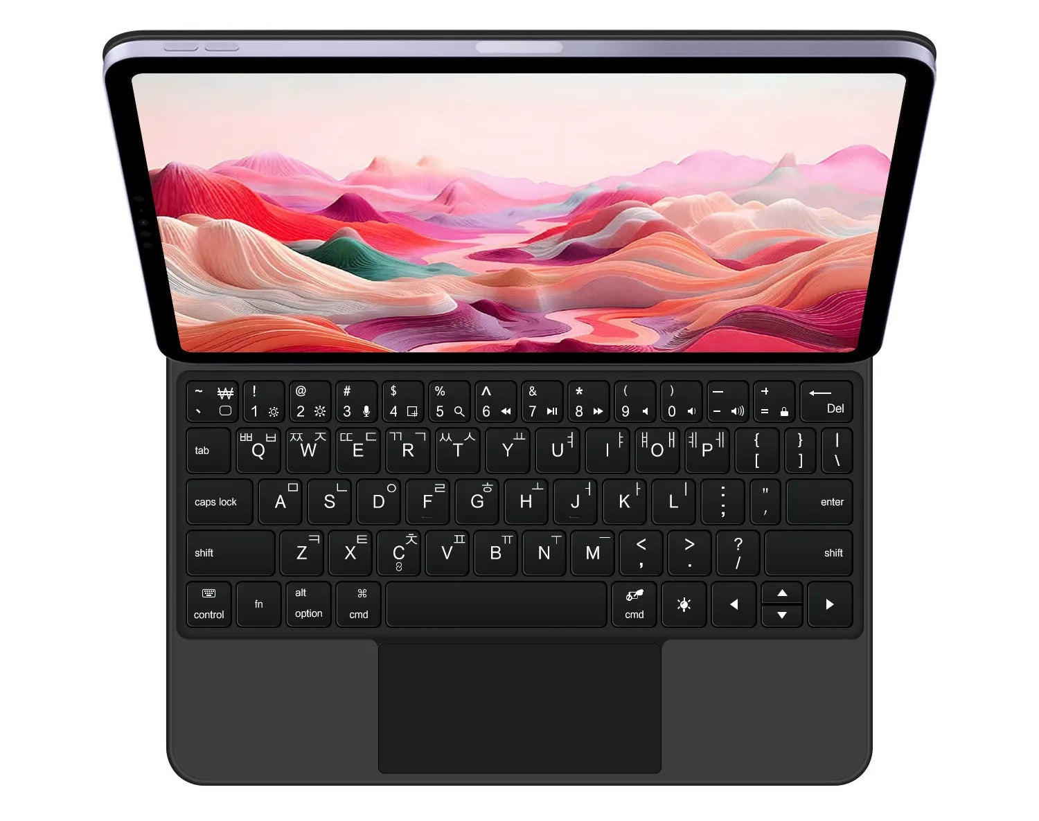 Magnetische Tastaturhülle für iPad Pro & Air 11" 13" mit Bluetooth & Beleuchtung