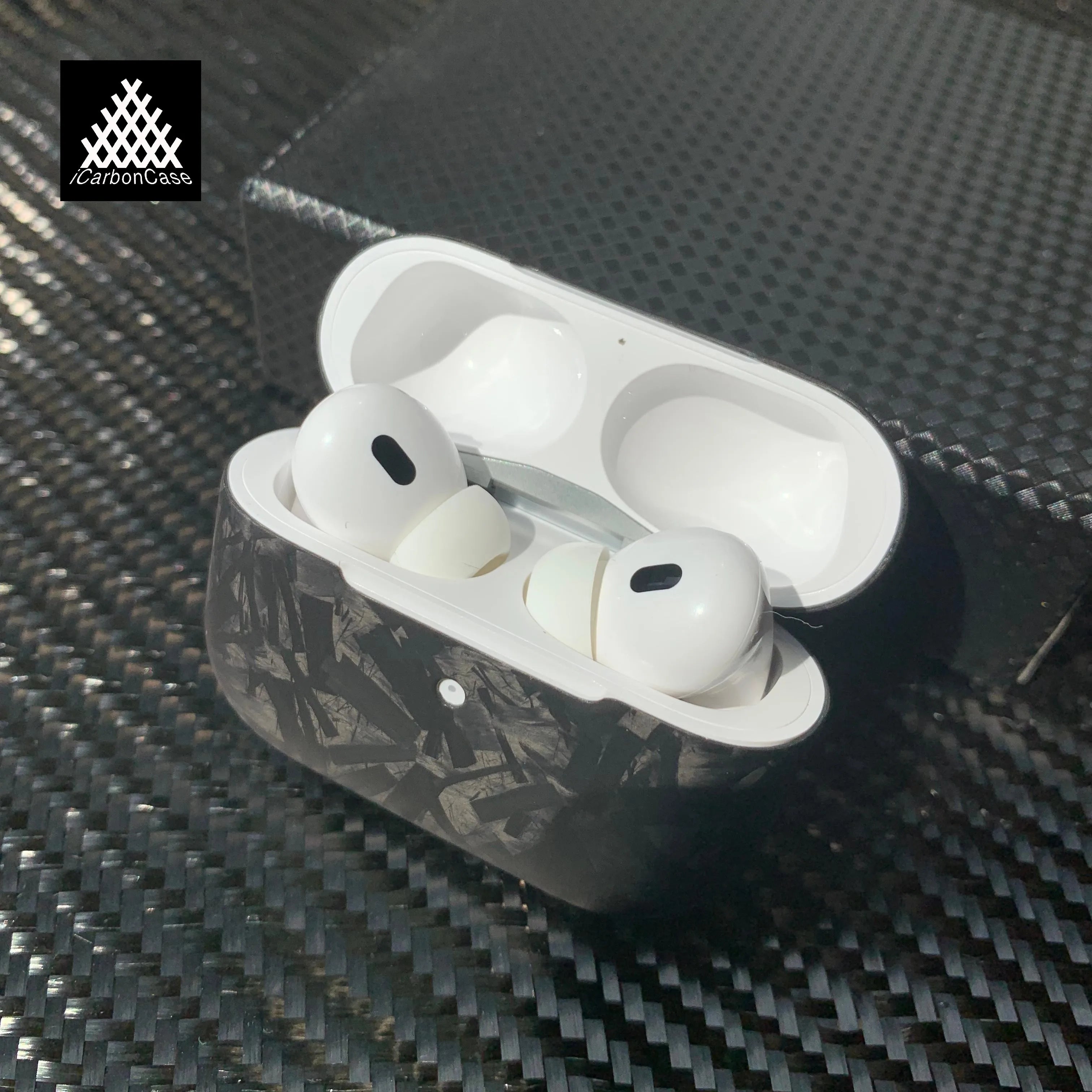 Matte Kohlefaser Hülle für AirPods Pro 1-4