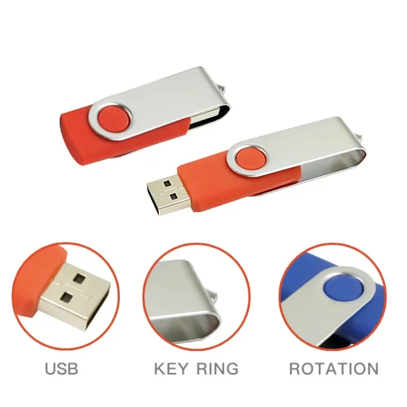 USB-Metallstick mit Logo 1–64GB Großhandel