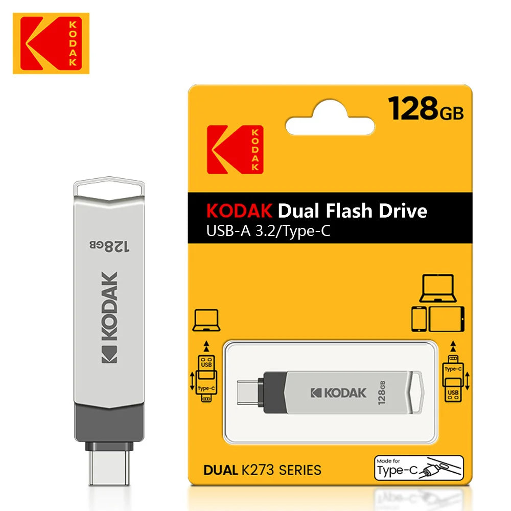 KODAK K273 USB Typ-C 3.2 Drehbares Laufwerk