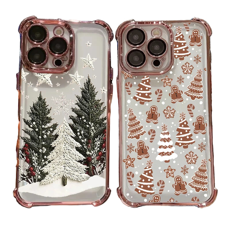 Pixel 10 9 8 Case Silicone Transparent Cartoon Pattern Protection