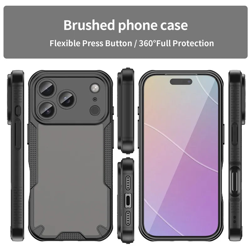 Bumper protective case for iPhone 17 Pro TPU edge
