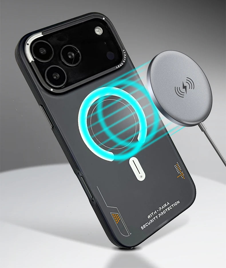Mattierte Magnet-Hülle für iPhone 17 Pro Max