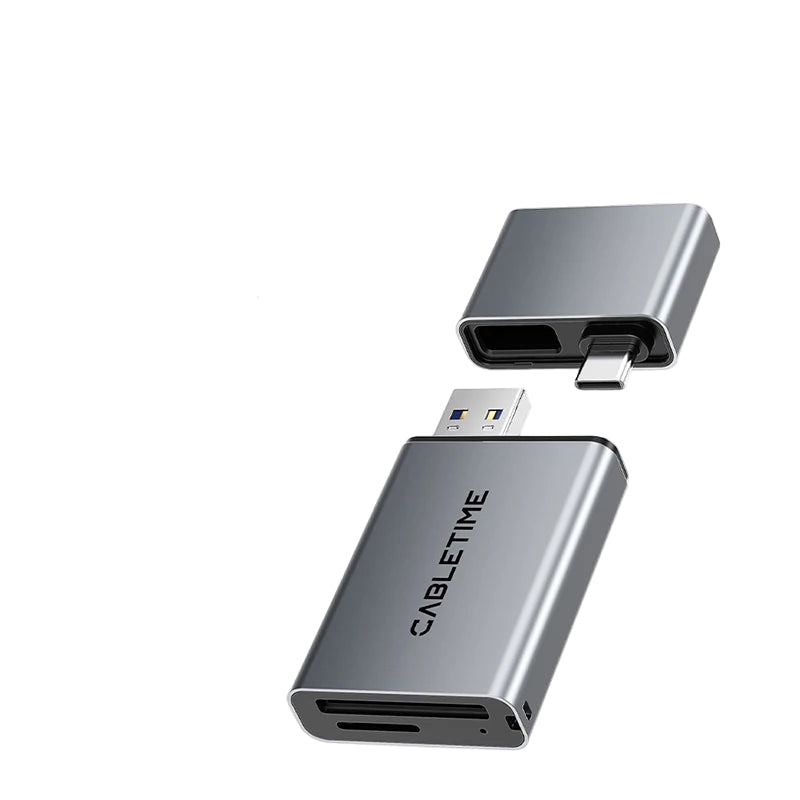 3-in-1 USB 4.0 Kartenleser SD/TF für iPhone iPad