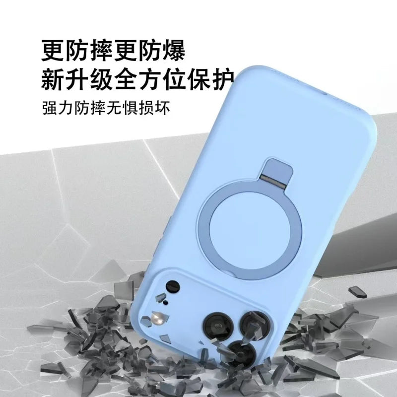 Silikonhülle mit Ständer für iPhone 17 und MagSafe