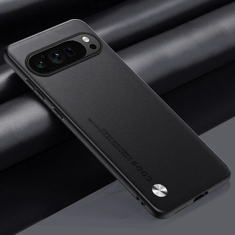 Luxuriöse Lederhülle für Google Pixel