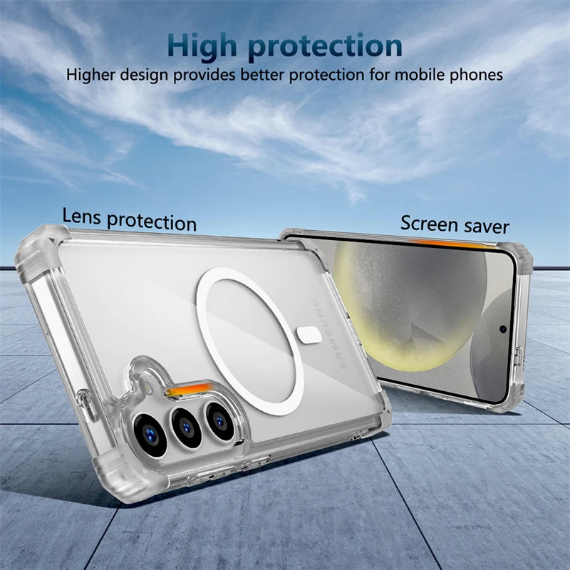 Stoßfeste Magsafe Hülle für Galaxy S-Serie