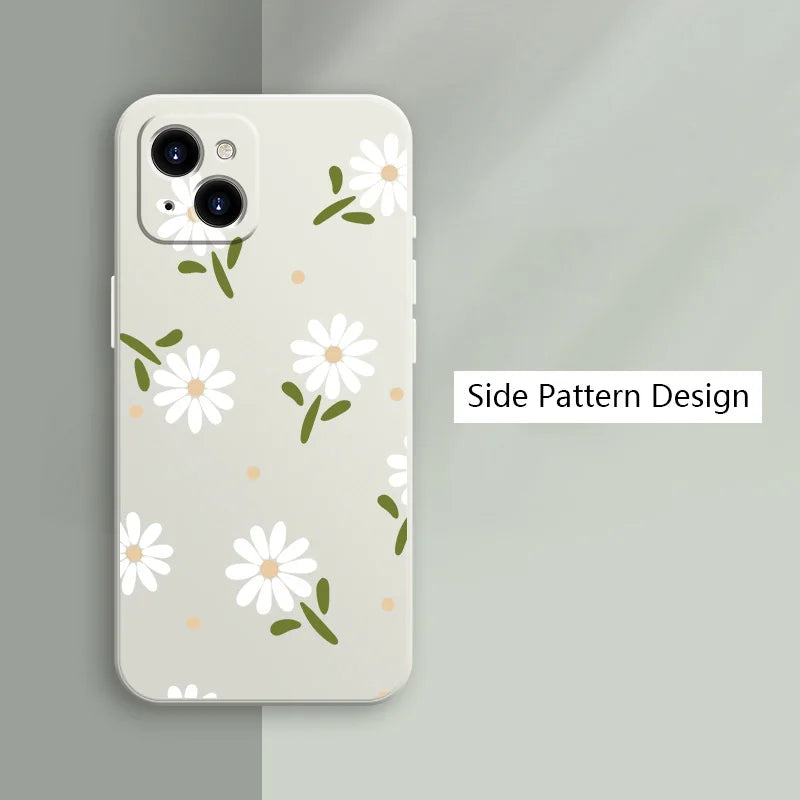 Cartoon Blumenhülle für Galaxy S & A-Serie