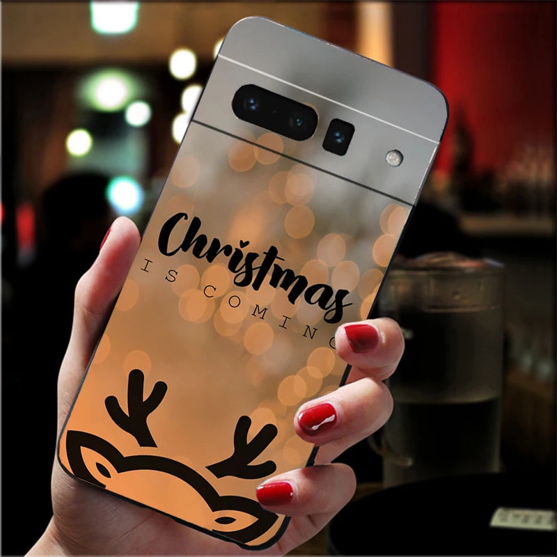 Weiche Silikonhülle für Google Pixel 9 und Pixel 10 – Halbummantelnd