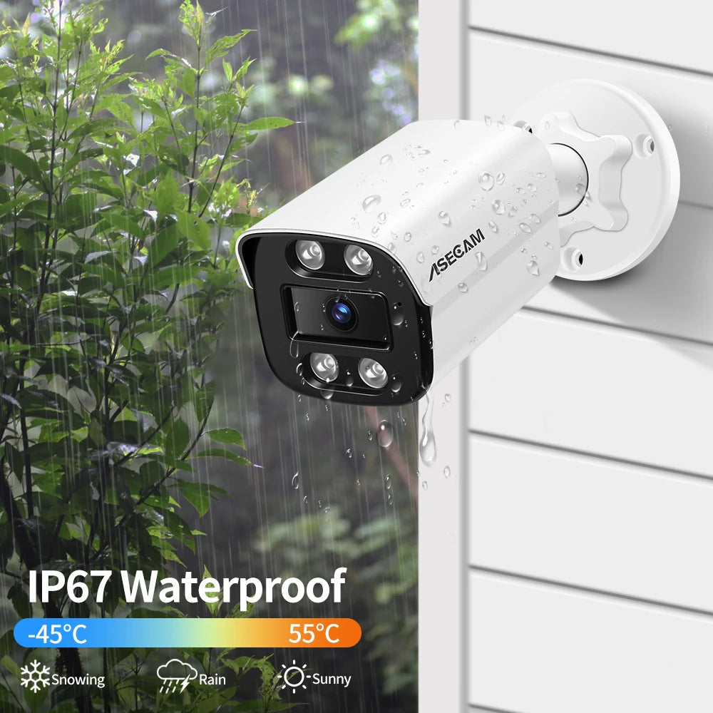 Neue 4K 8MP POE IP Kamera Outdoor Audio