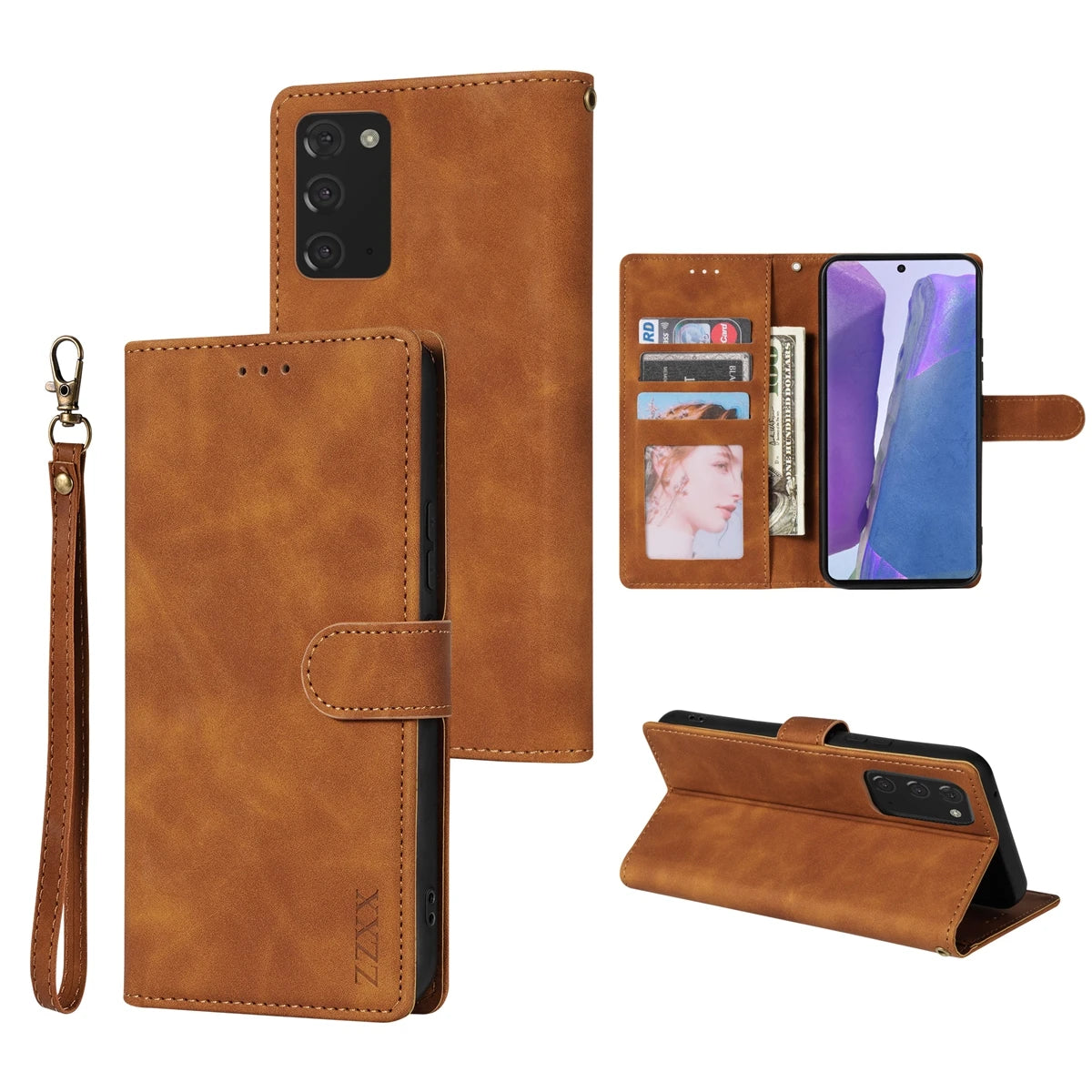 Magnetische Brieftasche Flip Case Samsung