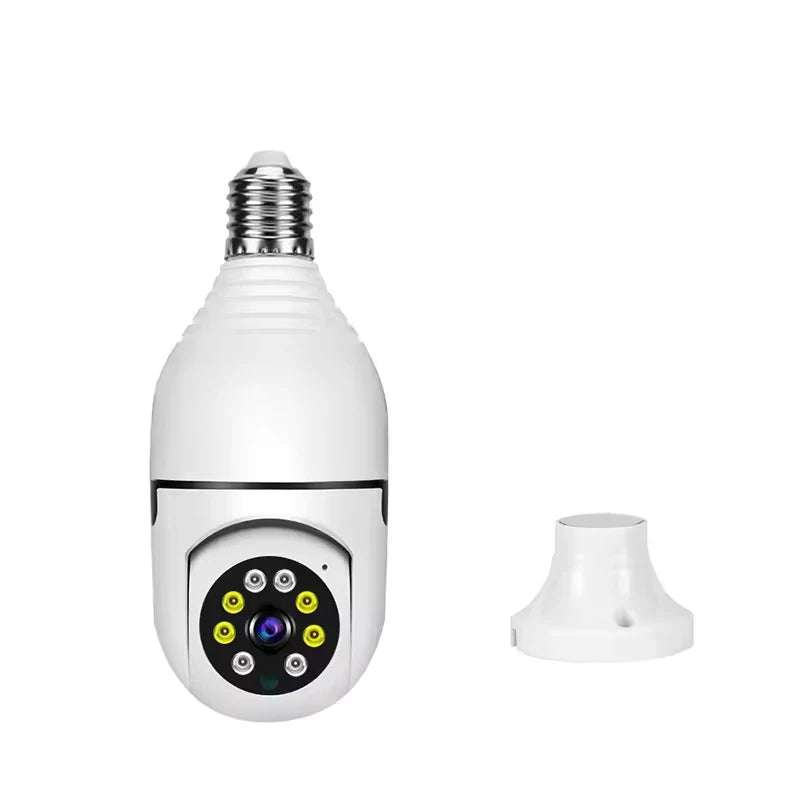 4G WiFi IP Kamera E27 Baby Monitor AI Tracking