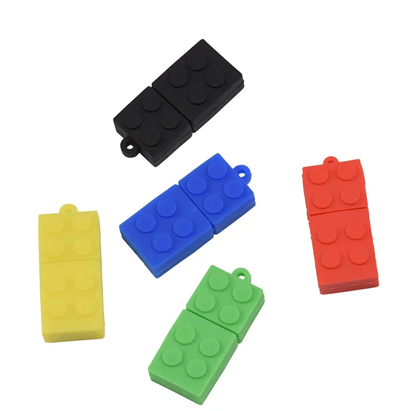 JASTER USB Stick Baustein 64GB Geschenk Kinder