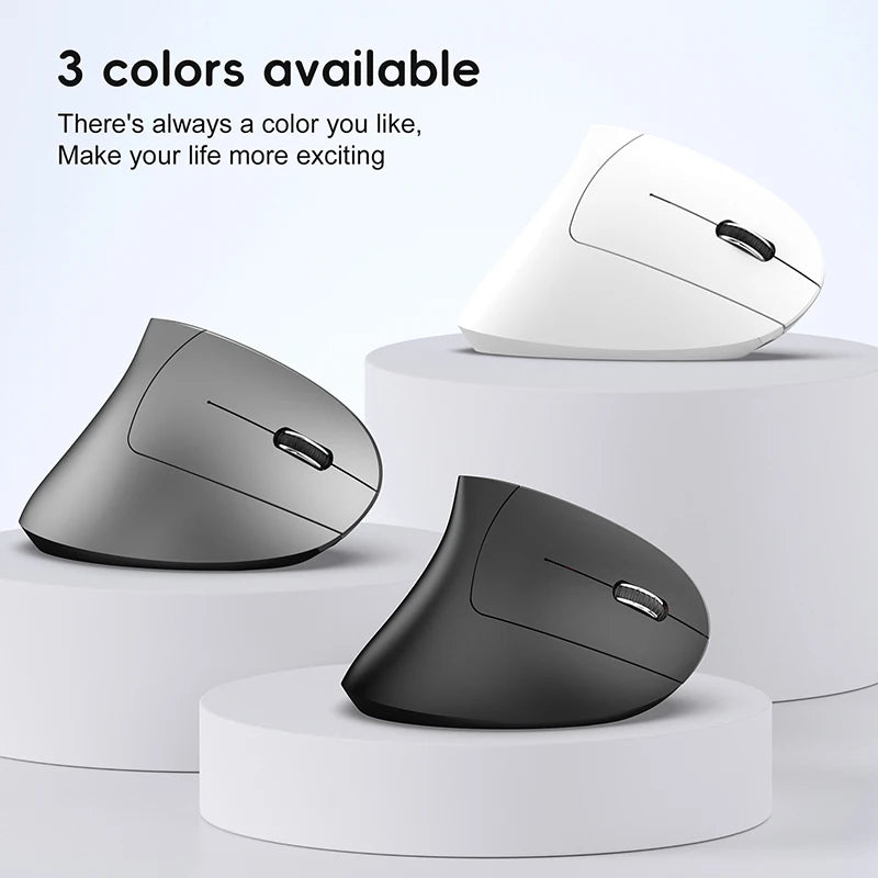 Kabellose vertikale Bluetooth-Maus mit Dual-Modus