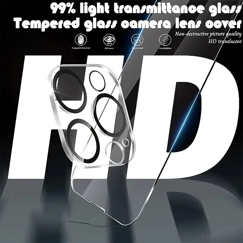 3-pack tempered glass &amp; camera protector for iPhone 17