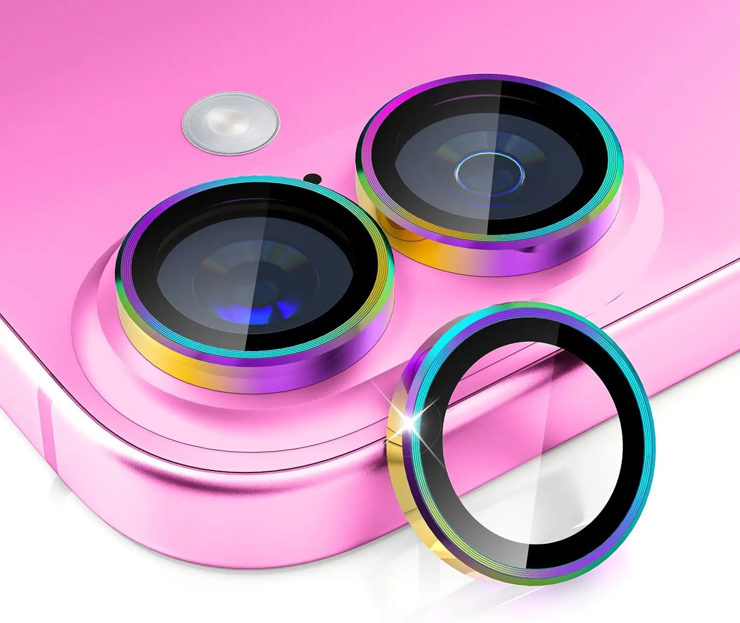 Bling Glitter Camera Protective Glass for iPhone 17