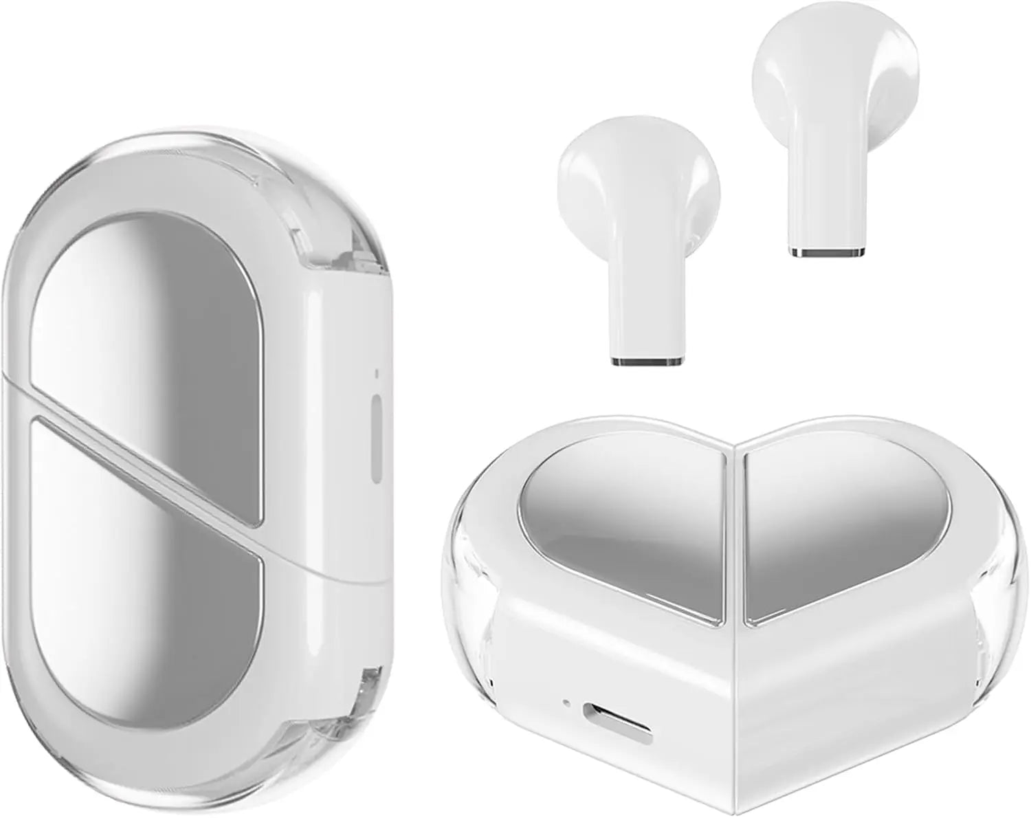 Herzförmige Bluetooth-Kopfhörer Mädchen