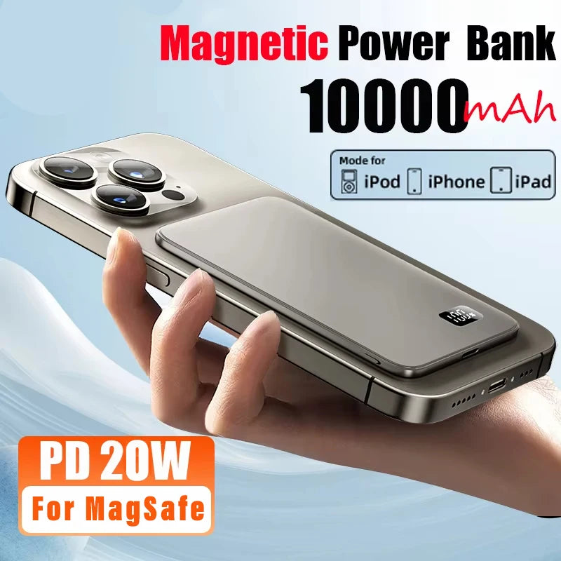 10000 mAh ultradünne MagSafe Powerbank