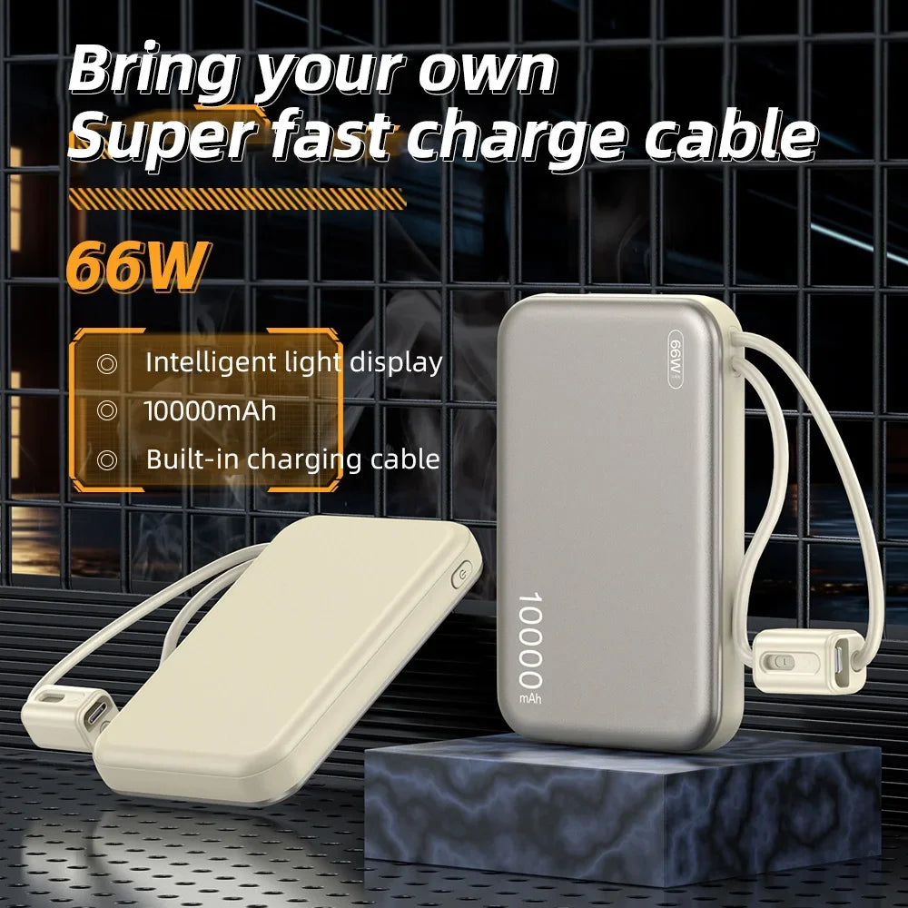 10000mAh 66W Powerbank Flugzeugsicher