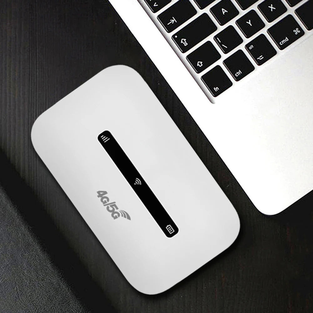Mobile 4G WiFi router with 3000mAh battery