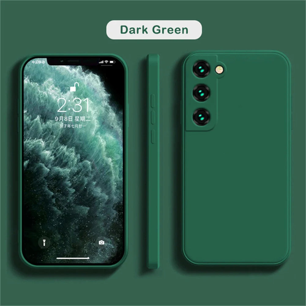 Luxus Flüssigsilikon Hülle Samsung