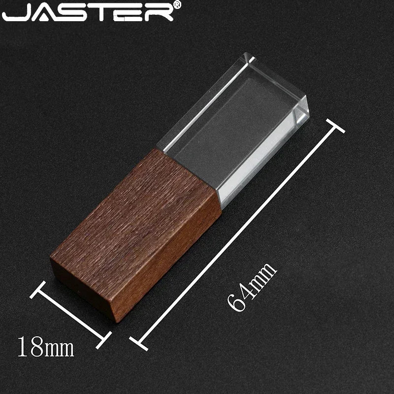 USB-Stick 4–64 GB mit Kristall