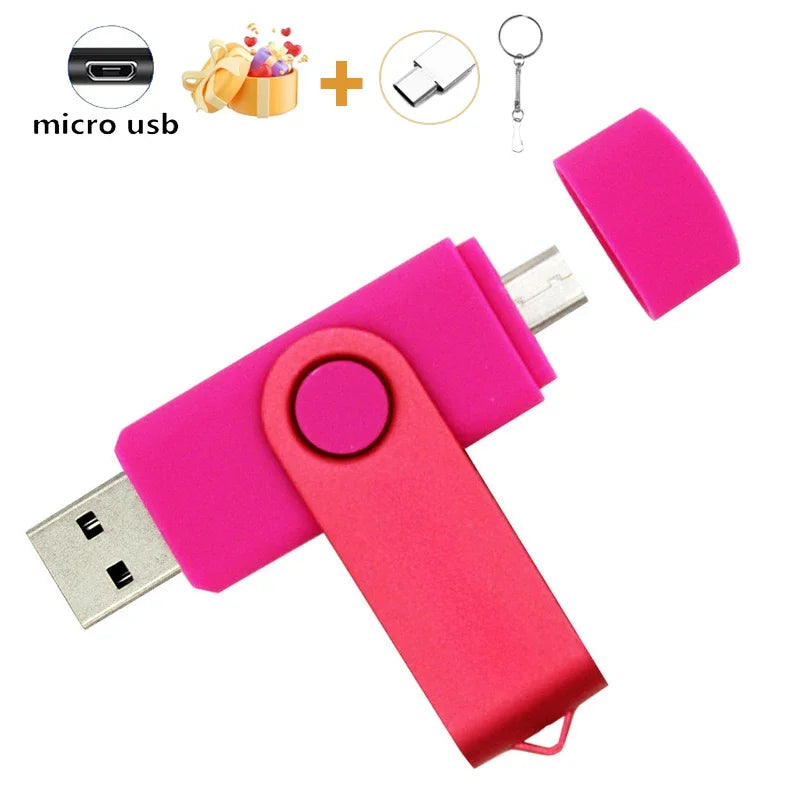 JASTER OTG 2-in-1 USB-Flash-Laufwerk 128 GB