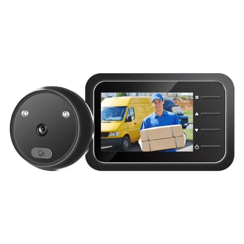 2,4 Zoll Video-Guckloch Türklingel mit Nachtsicht
