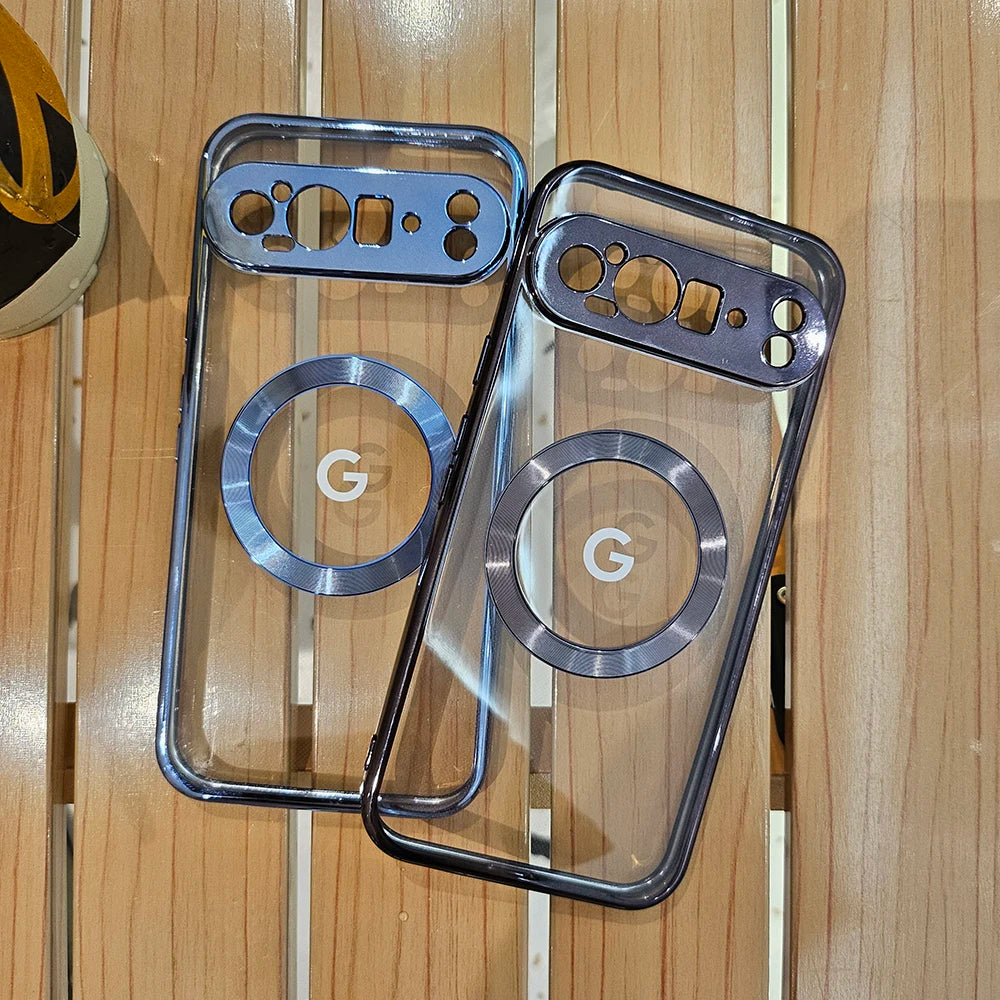 Transparente Magnet-Hülle für Pixel 8/7A