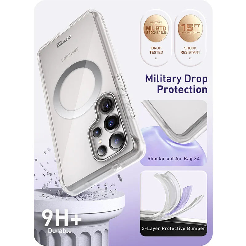 Hülle für Samsung Galaxy S25 Ultra I-Blason Cosmo Mag