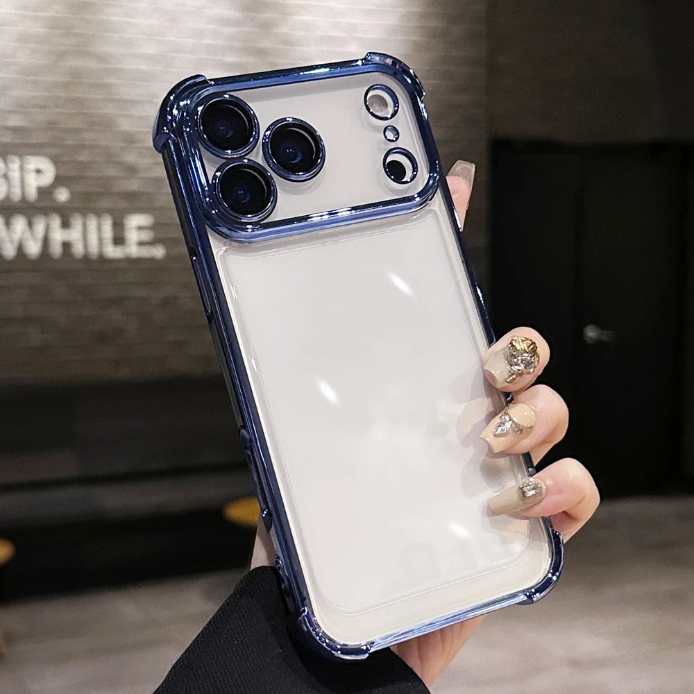 Luxus Transparent Schutzcase für iPhone 17 Pro Max