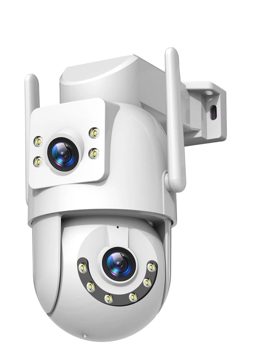 6K WLAN PTZ Kamera mit Doppelobjektiv & Zoom
