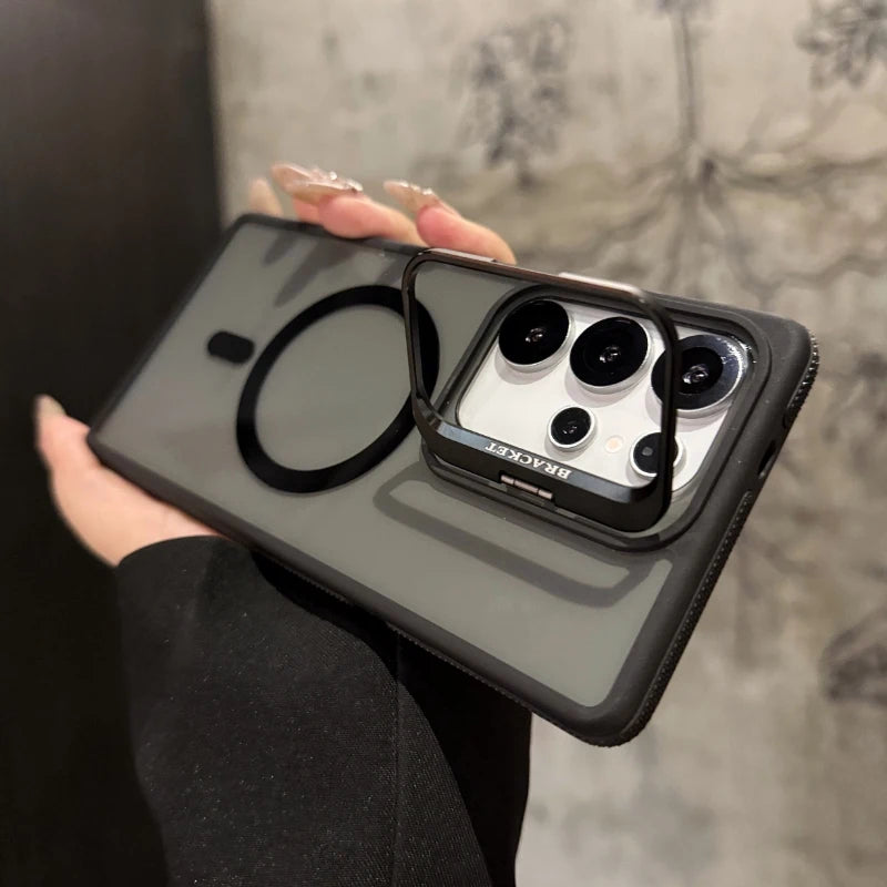 Luxus Metall Magnet Hülle für Samsung S25 Ultra